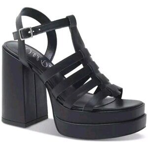 Wild Pair Womens Platform Sandals Block Heels